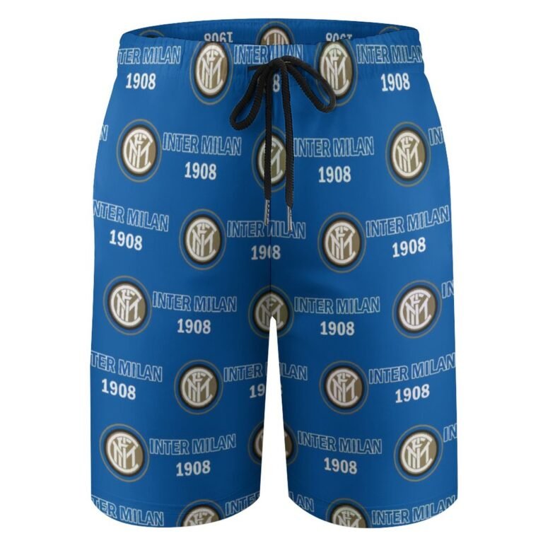 Inter Mailand Kinder Badehose,Strandshorts Sommer Jogginghose,Strandhosen