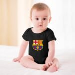 Fc Barcelona Baby Bodysuit Strampler Schlafanzug Mit Kurzen Ärmeln