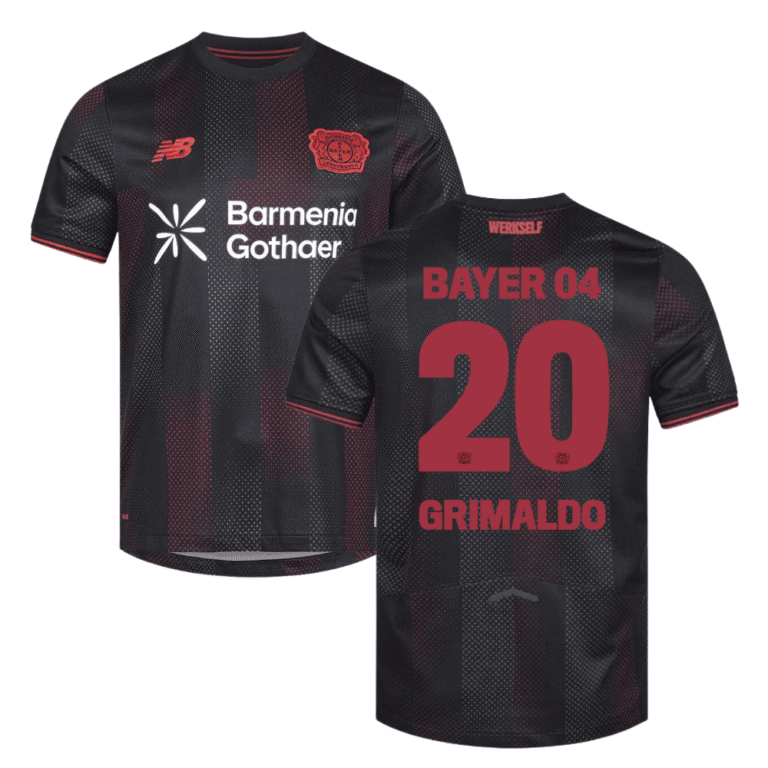 Bayer Leverkusen Álex Grimaldo 20 Home Trikot 2025-2026