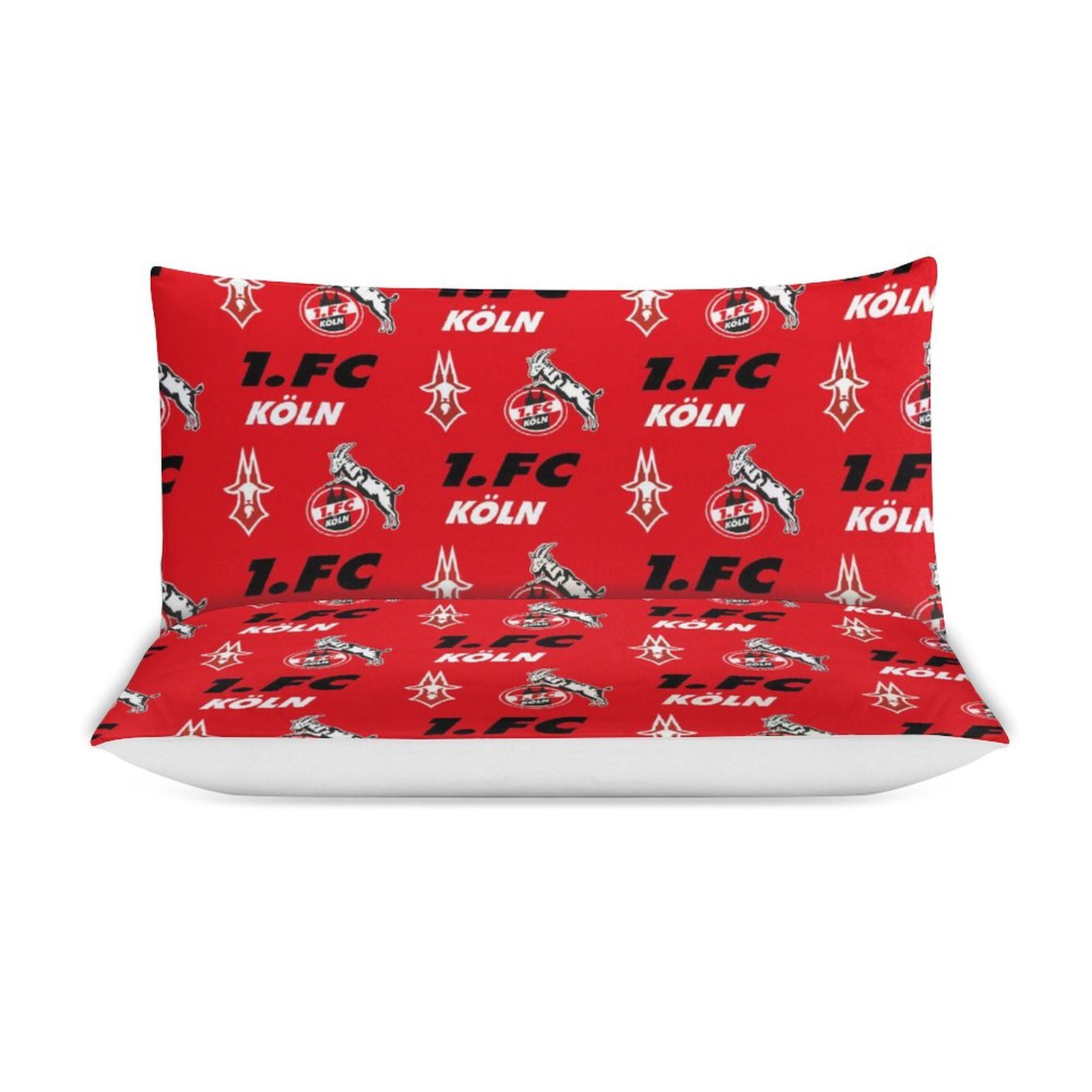 FC Köln Bettwäscheset 3 Stück Kinder Erwachsene Steppdeckenbezug Steppdeckenbezug Multi Size Laken Set FC Köln Bettwäscheset 3 Stück Kinder Erwachsene Steppdeckenbezug Steppdeckenbezug Multi Size Laken Set