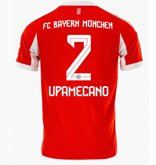 FC Bayern München Dayot Upamecano 2 Home Trikot 2025-2026
