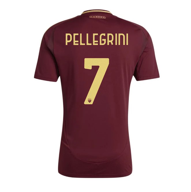 AS Rom Lorenzo Pellegrini 7 Home Trikot 2024-2025