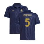 Juventus Manuel Locatelli 5 Third Trikot Kinder 2024-2025