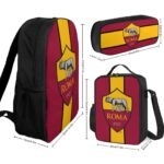AS Rom Student Schulranzen Lunchbag Stifttasche Kombination