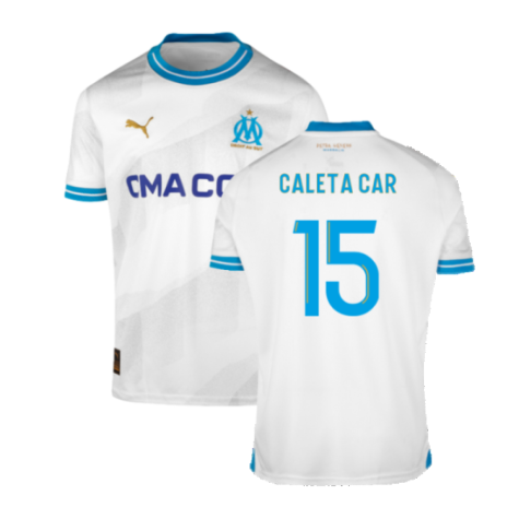 Olympique Marseille Duje Caleta-Car 15 Home Trikot 2023-2024