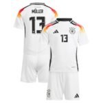 Deutschland DFB Thomas Muller 13 Heimtrikot Kinder Mini Kit EM 2024