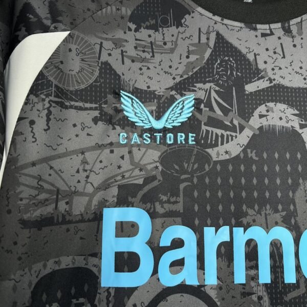 Bayer Leverkusen Third Trikot 2024-2025 - Schwarz