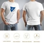 TSG Hoffenheim Core Stretch Slim Cneck Gildan Tee T-Shirt Herren