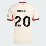 FC Liverpool Diogo Jota 20 Away Trikot 2025-2026