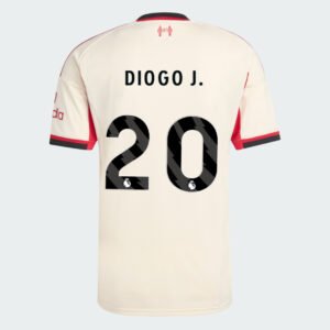 FC Liverpool Diogo Jota 20 Away Trikot 2025-2026
