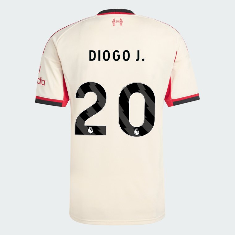 FC Liverpool Diogo Jota 20 Away Trikot 2025-2026