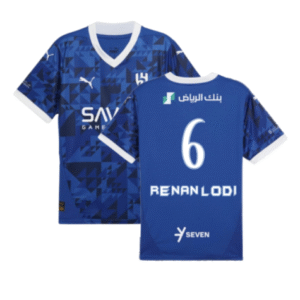 Al Hilal SFC Renan Lodi 6 Home Trikot 2024-2025