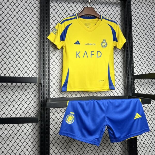 Al Nassr FC Cristiano Ronaldo 7 Heimtrikot Kinder Minikit 2024-2025