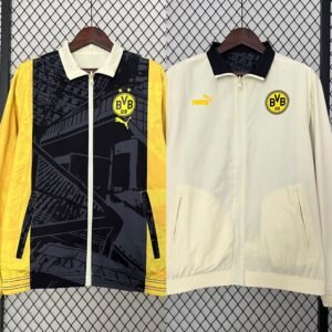 Borussia Dortmund Beidseitig Verwendbar Anthem Jacke 2024-2025