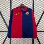 FC Barcelona Beidseitig Verwendbar Anthem Jacke 2024-2025