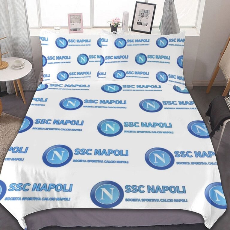 SSC Neapel Bettwäscheset 3 Stück Kinder Erwachsene Steppdeckenbezug Steppdeckenbezug Multi Size Laken Set