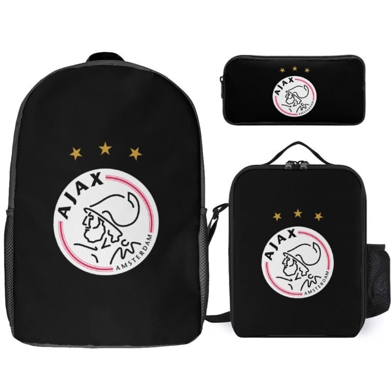 Ajax Student Schulranzen Lunchbag Stifttasche Kombination
