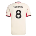 FC Liverpool Steven Gerrard 8 Away Trikot 2025-2026