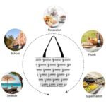 Juventus FC Frauen Tragetasche Oxford-Stoff Einkaufsbeutel Tote Bag