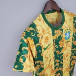 Brasilien Blumen Sonderausgabe Trikot 2022-2023 - Gelb