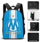 Olympique De Marseille Student Schulranzen Lunchbag Stifttasche Kombination