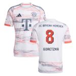 FC Bayern München Leon Goretzka 8 Away Trikot 2025-2026