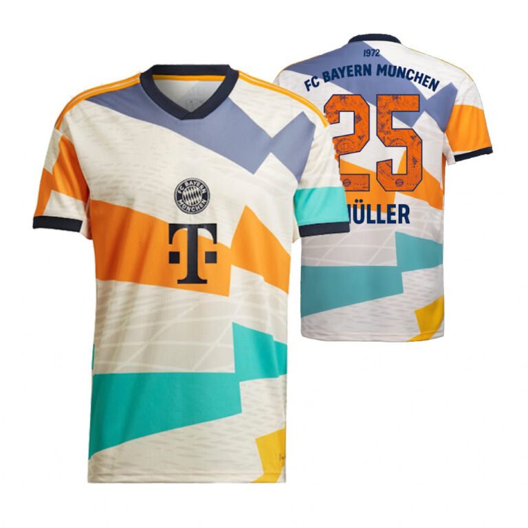 FC Bayern München Thomas Müller 50 Jahre Olympiastadion Trikot 2022-2023