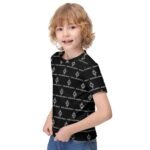 Monchengladbach Jungen Mädchen Kurzarm 3D-Druck T-Shirt Rundhals-Sommerhemd Tops