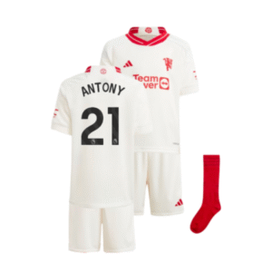 Manchester United Anthony 21 Third Trikot Kinder Mini Kit 2023-2024