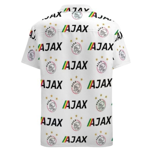 Ajax Kurzärmelige Herrenhemden, Passform Sommer Kurzarm Casual Button-Down Hemden
