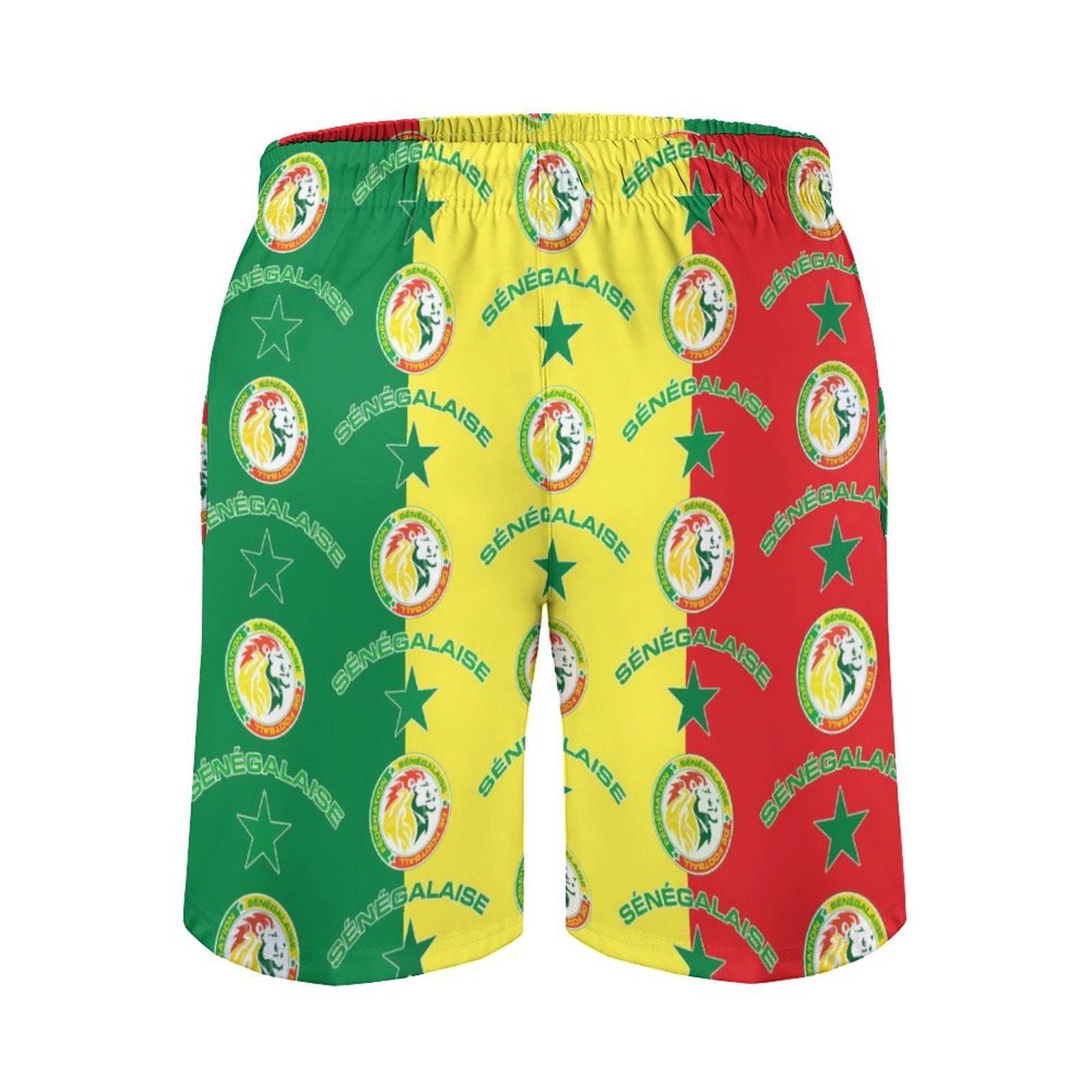 Senegal Herren Badehose Schnelltrocknende Strandshorts Mit Tasche Kordelzug Shorts Senegal Herren Badehose Schnelltrocknende Strandshorts Mit Tasche Kordelzug Shorts