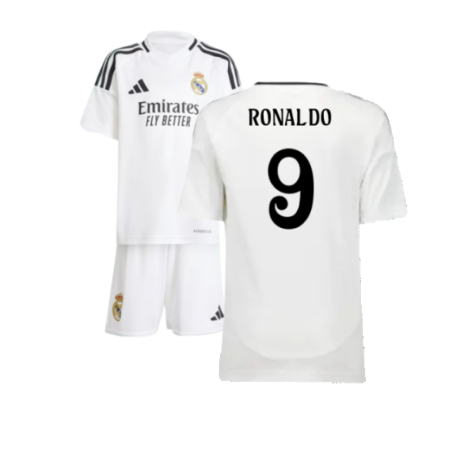 Real Madrid Ronaldo 9 Heimtrikot Kinder 2024-2025