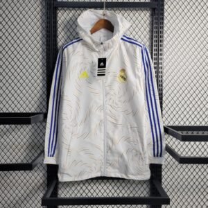 Real Madrid Windbreaker 2023-2024 - Weiß