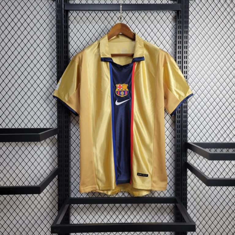 FC Barcelona Away Retro Trikot 2001-2002