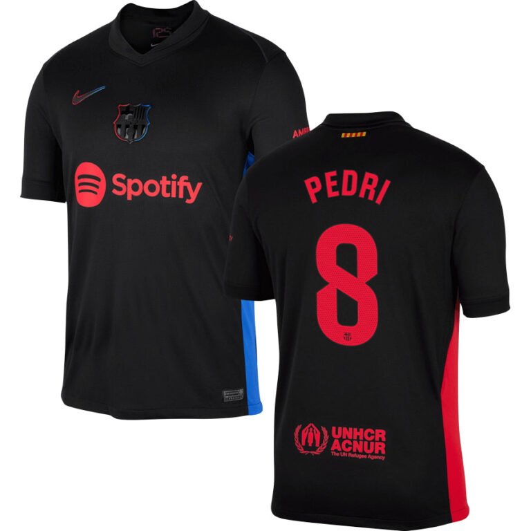 FC Barcelona Pedri 8 Away Trikot 2024-2025
