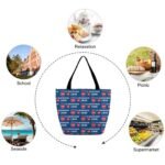 FC Heidenheim Frauen Tragetasche Oxford-Stoff Einkaufsbeutel Tote Bag