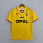 AC Mailand Third Retro Trikot UCL 1995-1996 - Gelb