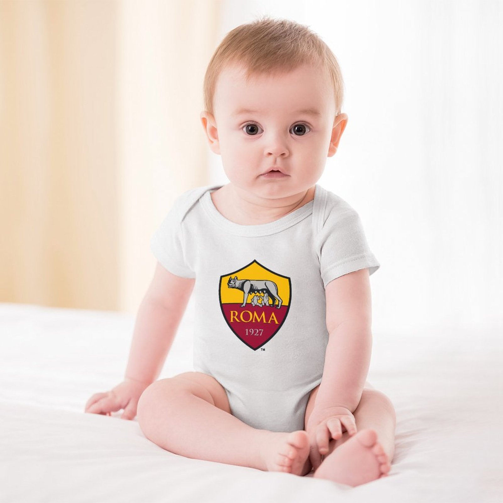 AS Rom Baby Bodysuit Strampler Schlafanzug Mit Kurzen Ärmeln AS Rom Baby Bodysuit Strampler Schlafanzug Mit Kurzen Ärmeln