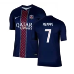 Paris Saint-Germain Kylian Mbappe 7 Home Trikot 2025-2026