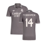 Real Madrid Aurélien Tchouaméni 14 Third Trikot 2024-2025