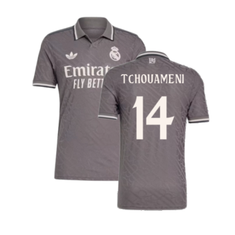 Real Madrid Aurélien Tchouaméni 14 Third Trikot 2024-2025