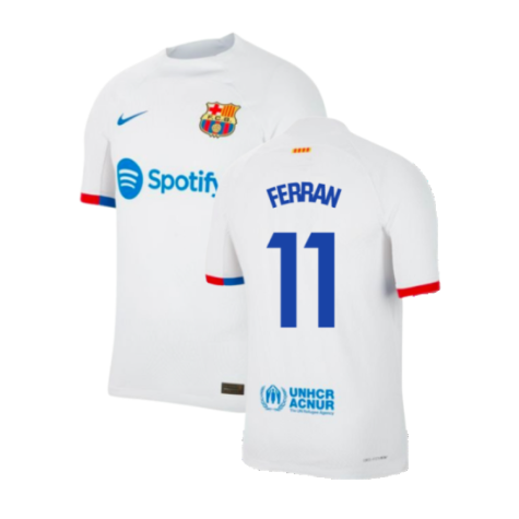 FC Barcelona Ferran Torres 11 Away Trikot 2023-2024