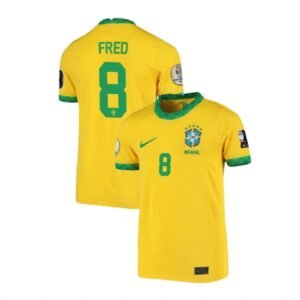 Brasilien Fred 8 Home Trikot 2020-2021