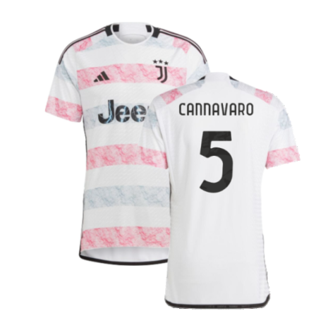 Juventus Fabio Cannavaro 5 Away Trikot 2023-2024