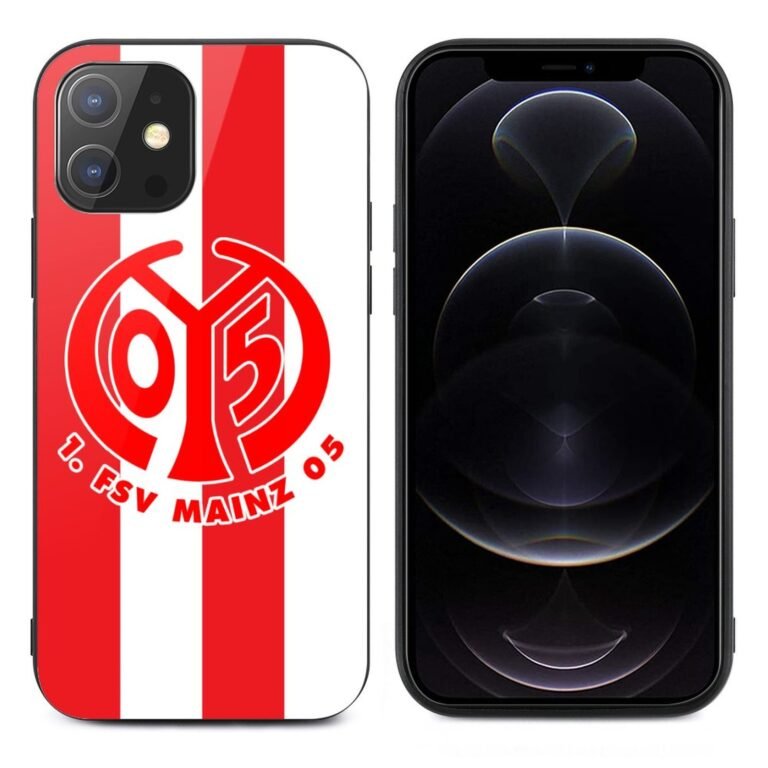 Mainz 05 Stoßfest Glaskasten Handyhüllen & Cover Für IPhone 12