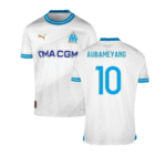 Olympique Marseille Aubameyang 10 Home Trikot 2023-2024