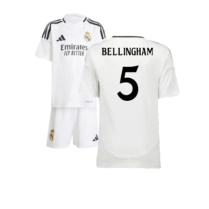 Real Madrid Jude Bellingham 5 Heimtrikot Kinder 2024-2025