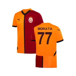 Galatasaray Álvaro Morata 77 Home Trikot 2024-2025