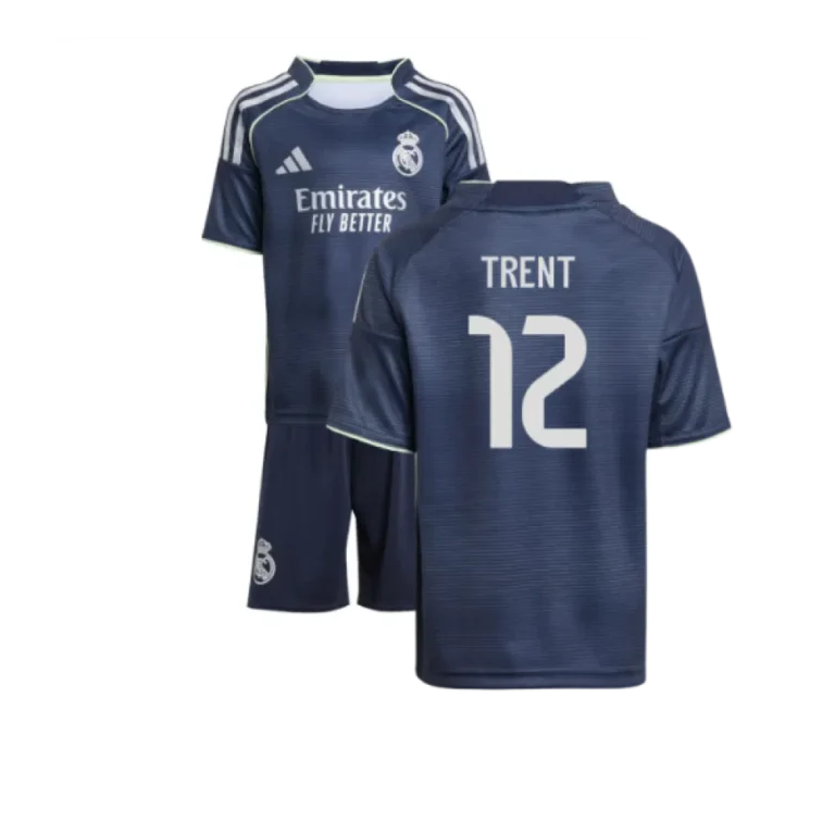 Real Madrid Trent Alexander-Arnold 12 Auswärtstrikot Kinder 2025-2026