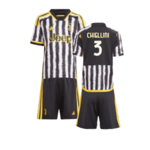 Juventus Giorgio Chiellini 3 Heimtrikot Kinder Minikit 2023-2024